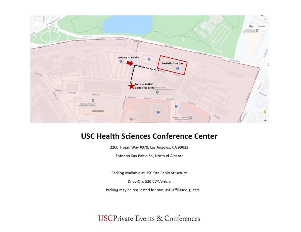 HSC parking map